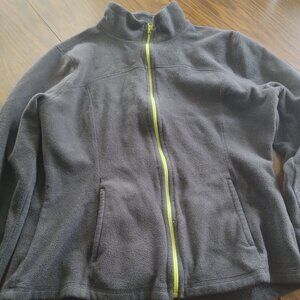 women fleece zip up jacket  old navy large size large